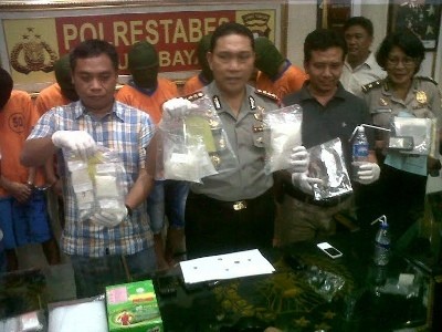 1,4 Kg Sabu Disita, Peredaran Dikendalikan dari Kawasan Dolly