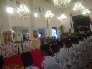 SBY Minta Anggota Paskibraka Menjadi Duta Kemajemukan