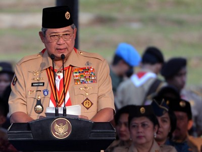 SBY Hadiri Peringatan HUT Pramuka