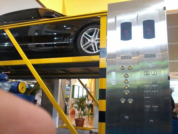 Ini Teknologi Parkir Terbang Buatan Surabaya