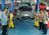 Dengan memiliki luas 3.654 meter persegi, diler Honda Sukun memiliki fasilitas layanan penjualan dan purna jual 3S (sales, service, sparepart) yang terpadu dan sesuai dengan standar Honda. Istimewa/Honda.