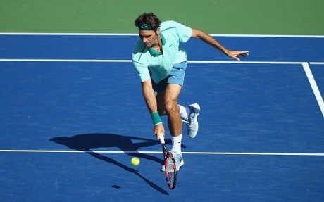 Federer Kerja Keras Lewati Rintangan Pertama