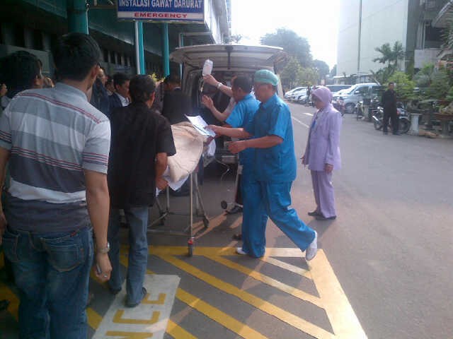 Di RSPAD, Marzuki Alie Dirawat dr Djokowi dan dr Terawan