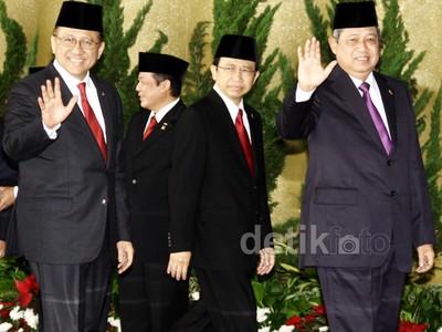 Presiden SBY Tiba di Gedung DPR