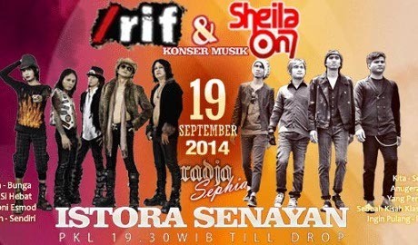 Nostalgia 90-an di Konser Musik /rif & Sheila On 7