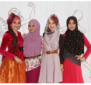Foto: Cantiknya Finalis Hijab Hunt dan Hi-Pop Star 2014