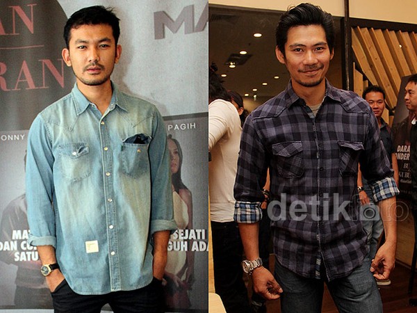Tetap Keren Tampil Kasual ala Rio Dewanto dan Donny Alamsyah