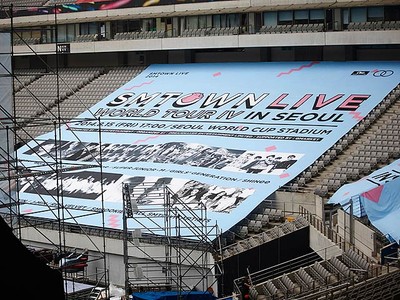 Foto-foto Persiapan Konser SMTOWN Live World Tour IV di Seoul