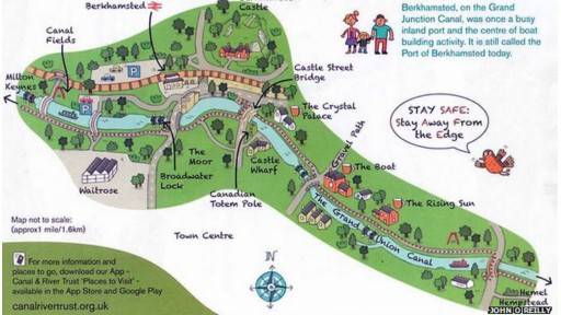 Heboh, Peta Wisata Kota di Inggris Ini Berbentuk Anu