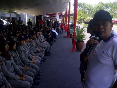 7 Satpol PP yang Tawuran Dengan Linmas Diskorsing 1 Bulan