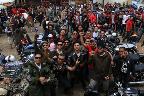 2.000 Bikers Tumpah Ruah di Kemang