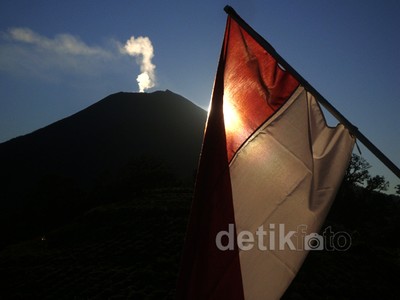Rayakan Kemerdekaan di Kawasan Gunung Slamet