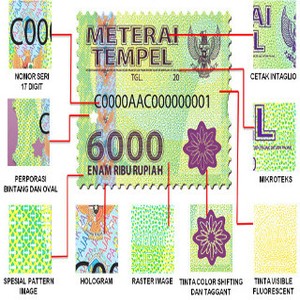 Pemerintah Terbitkan Materai Baru, Ini Dia Penampakannya