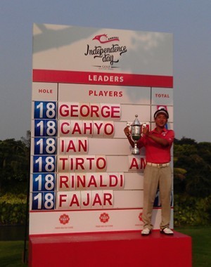 George Gandranata Juara Independence Day Golf Invitational