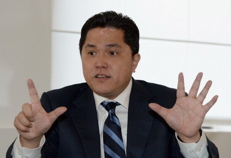 Bos Inter Milan Erick Thohir Diusulkan Menjadi Menpora