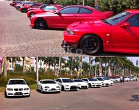 Tidak kurang dari 150 mobil sport dari berbagai brand tumpah ruah ke jalan mengisi barisan dan fokus kepada warna merah putih yang bergerak dengan kompak seakan menghayati hari kemerdekaan kita dengan sepenuh hati.