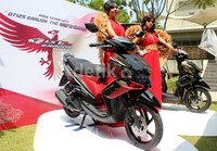 Cover body sampingnya ada desain sayap Garuda melekat, merefleksikan kecepatan dan kesigapan menyergap mangsa.