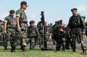 TNI Latihan Operasi Perdamaian Dunia dengan Militer dari 26 Negara di Bogor