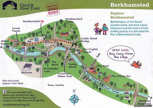 Duh, Peta Wisata di Inggris Ini Mirip Gambar Penis
