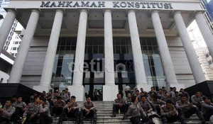 Polisi Imbau Massa Pendemo Tetap Tenang Jelang Putusan PHPU di MK