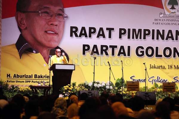 Soal Ketua DPR dari Golkar, Ical: Belum Diputuskan
