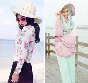 Hijab Style: Bergaya dengan Topi Besar Ala Zaskia Sungkar & Para Selebgram