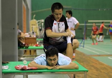 Ahsan Tempuh Segala Cara untuk Pulihkan Cedera Pinggang