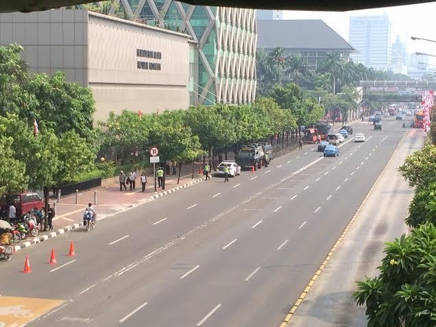 Ribuan Polisi Siaga di Kemenag, Lokasi Sidang DKPP