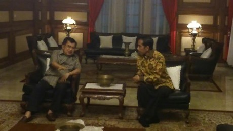 Tanggapi Putusan MK, Jokowi-JK Jumpa Pers di Taman Suropati