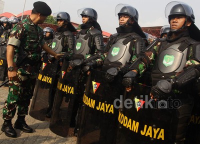 Panglima TNI Pimpin Apel Gabungan di Kemayoran