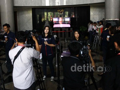 Ratusan Wartawan Padati Gedung MK