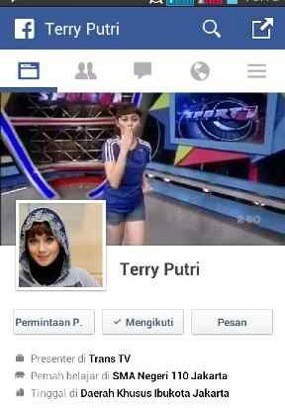 Setelah Hanung Bramantyo, Kini Muncul Terry Putri Palsu
