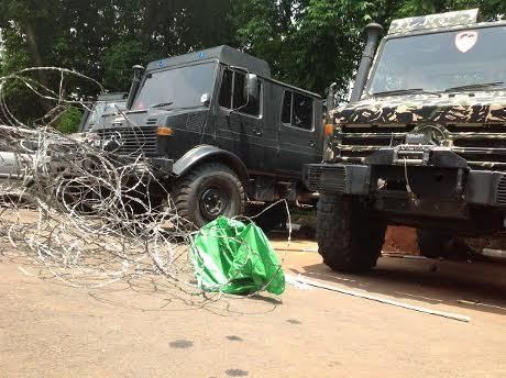 Polisi Sita Unimog Bila Terbukti Digunakan untuk Rusak Kawat Duri