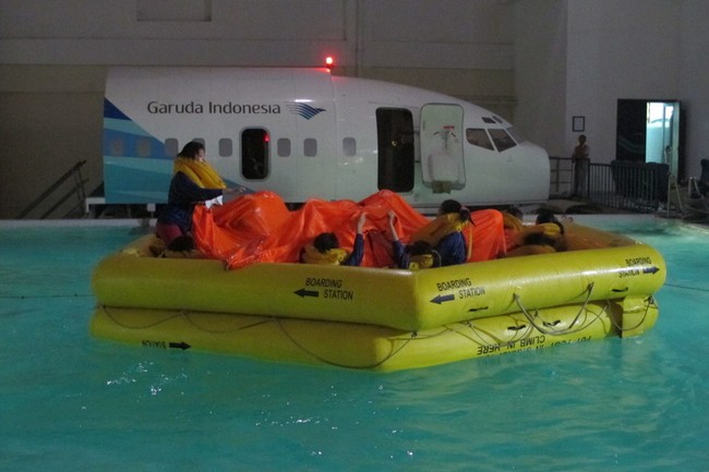Mengintip Tempat Latihan Pramugari Garuda Indonesia