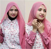 Tutorial Hijab Formal dengan Scarf Segiempat Ala Juara 2 