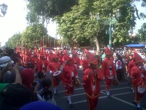 Meriahnya Pawai HUT RI ke-69 yang Diikuti Ribuan Peserta di Malioboro Yogya