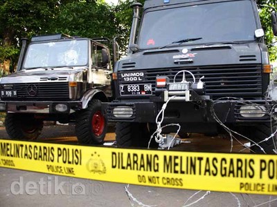 Ini Penampakan 3 Unimog di Polda