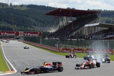 Ricciardo Menangi GP Belgia