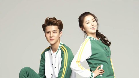 Cantiknya Irene Red Velvet Jadi Model Seragam Sekolah Bareng EXO