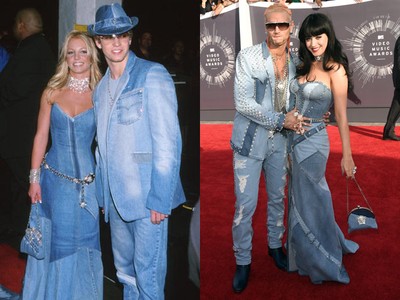Siapa Lebih Keren, Katy Perry-Riff Raff atau Britney-Justin?