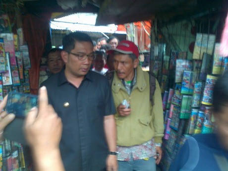 Ridwan Kamil Mulai Sentuh PKL Cicadas