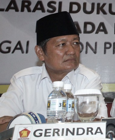 Amien Rais dan Tokoh Gerindra Jenguk Suhardi di RSPP