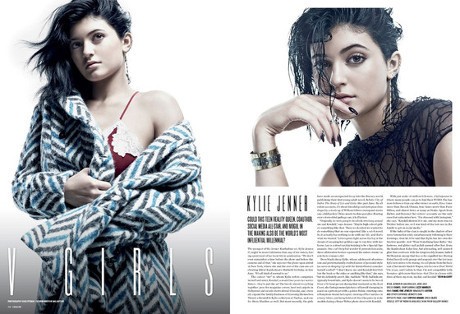Pose Seksi Kylie Jenner untuk Pemotretan Majalah