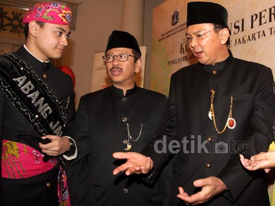 Ahok Terima 36 Finalis Abang-None 2014