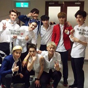 Serunya Minwoo Shinhwa Nge-Growl di EXO 90:2014