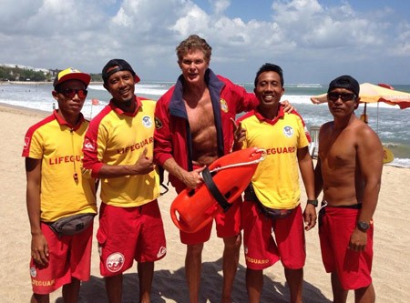 Ini Foto-foto Serunya Liburan David Hasselhoff di Bali dan Lombok
