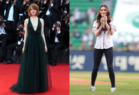 Emma Stone Makin Seksi, Megan Fox Seru Main Bisbol di Korea