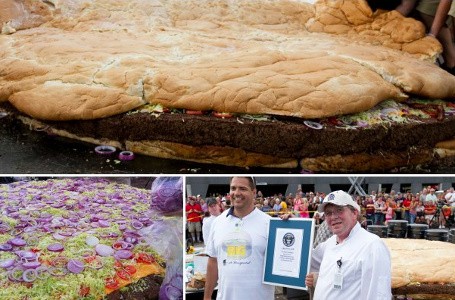 Inilah Burger-burger Spektakuler Pemecah Rekor Dunia!