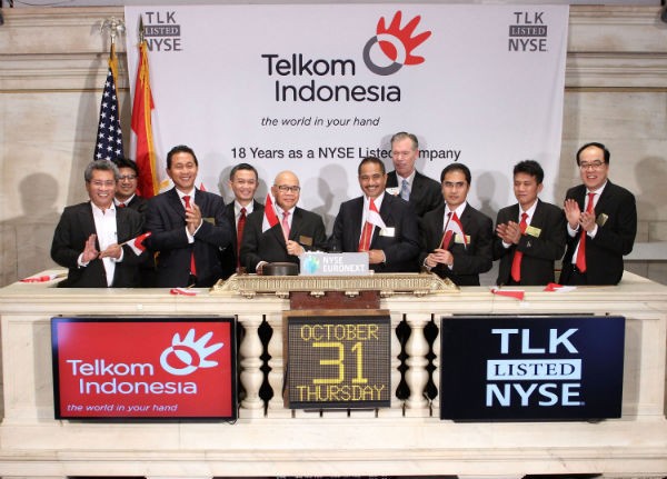 Kinerja Gemilang, Investor Buru Saham Telkom