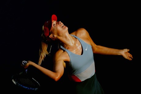 Sharapova Lolos meski Sempat Tertinggal Lebih Dulu